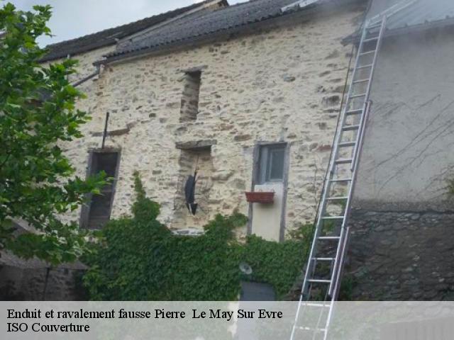 Enduit et ravalement fausse Pierre   le-may-sur-evre-49122 ISO Couverture