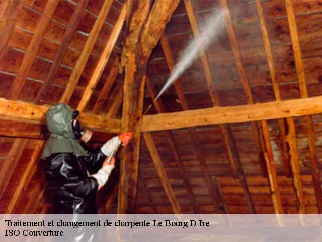 Traitement et changement de charpente  le-bourg-d-ire-49520 ISO Couverture