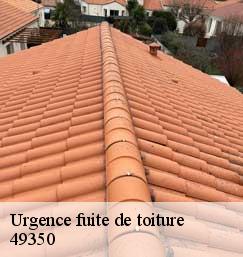 Urgence fuite de toiture  49350