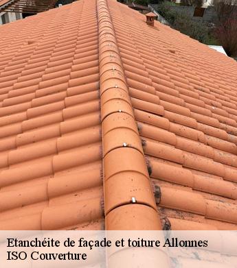 Etanchéite de façade et toiture  allonnes-49650 ISO Couverture