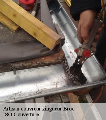 Artisan couvreur zingueur  broc-49490 ISO Couverture